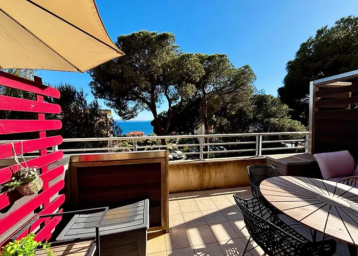 Casamea - Vue Mer, Terrasse, 5 Min Plage, Clim