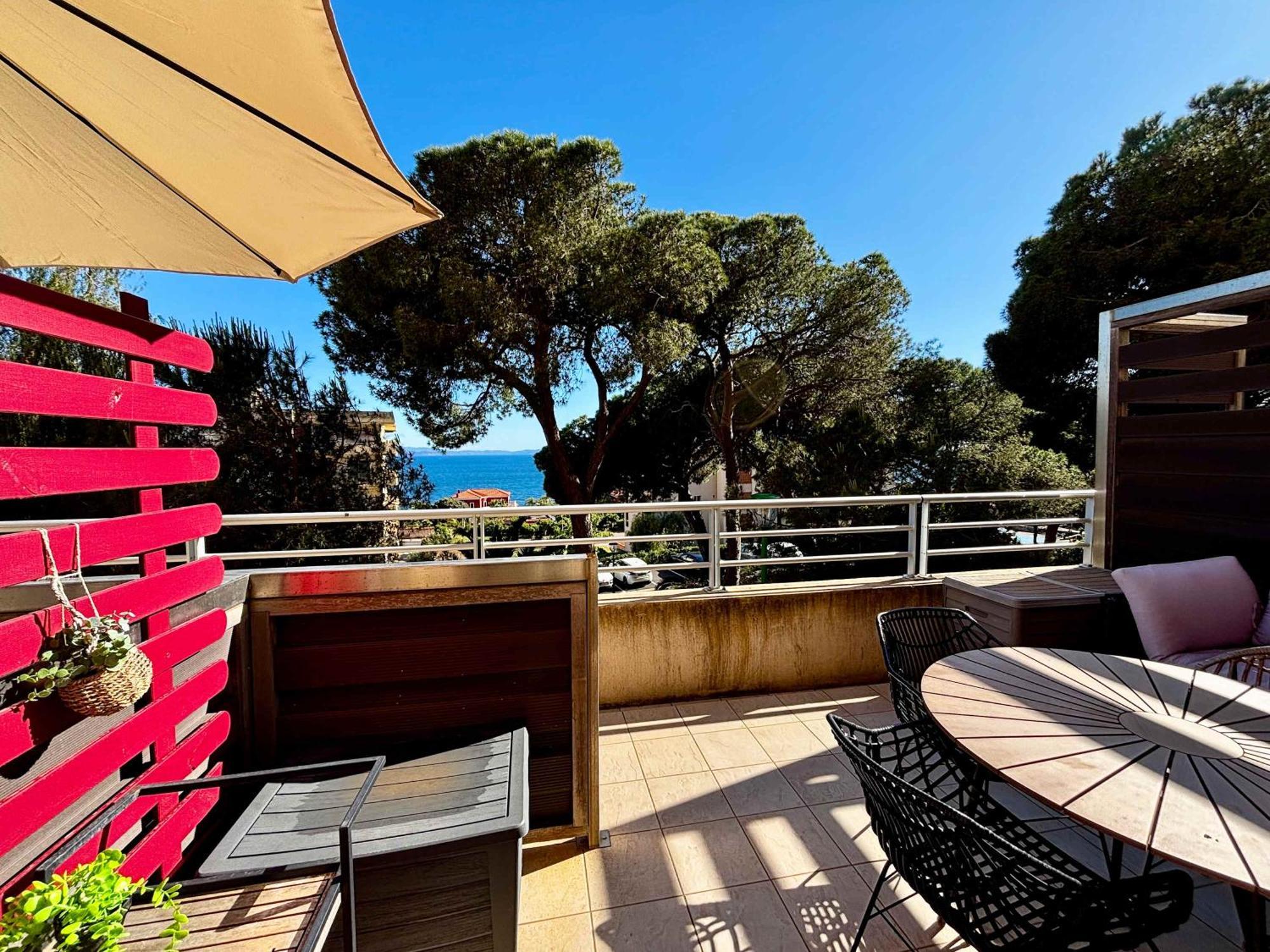 Casamea - Vue Mer, Terrasse, 5 Min Plage, Clim Appartement